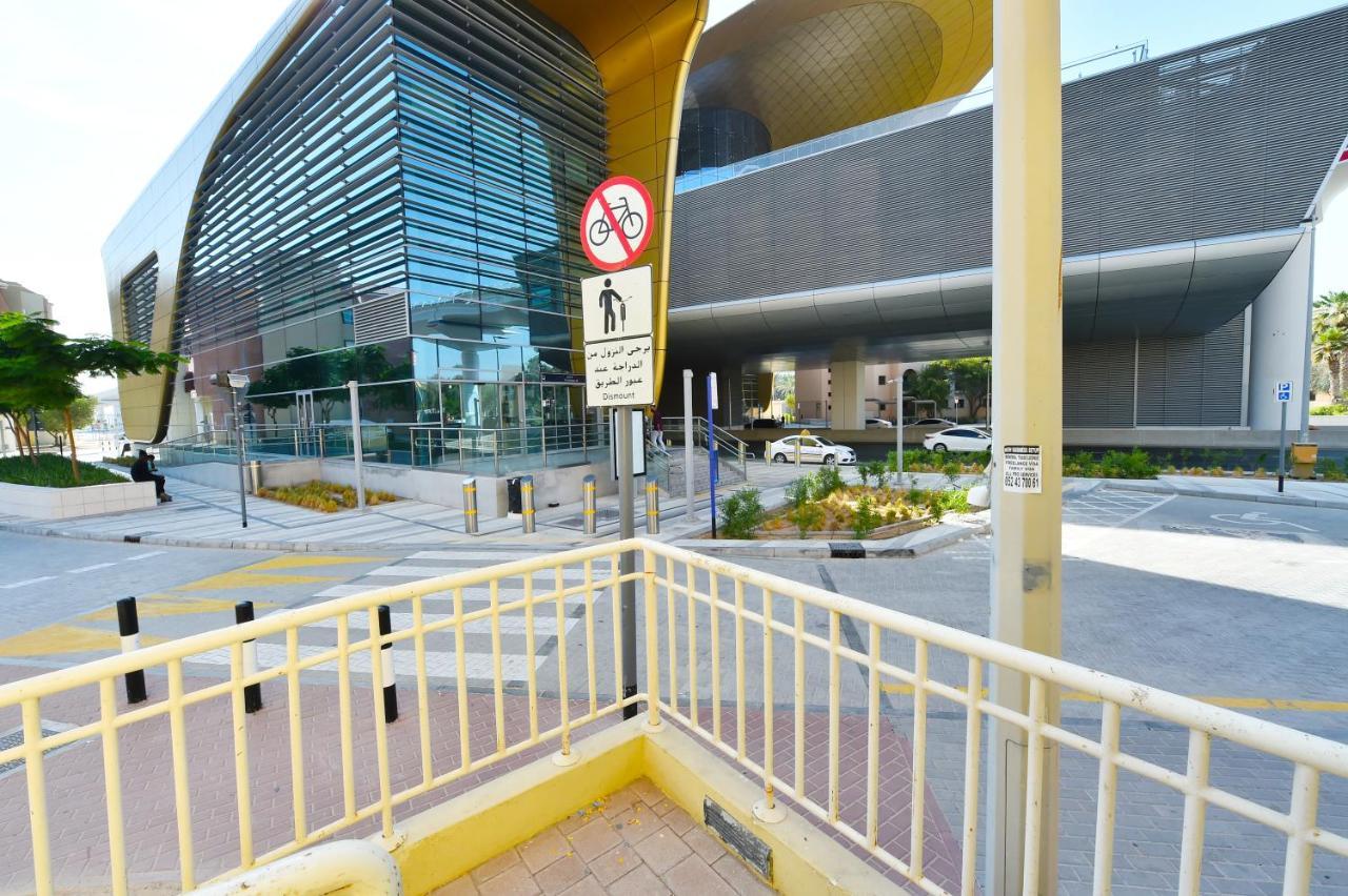 Luxury Escapes - Spacious Fully Furnished Studio Apt - Next To Metro, 5 Mins From Mall - Med46 Dubai Exterior photo